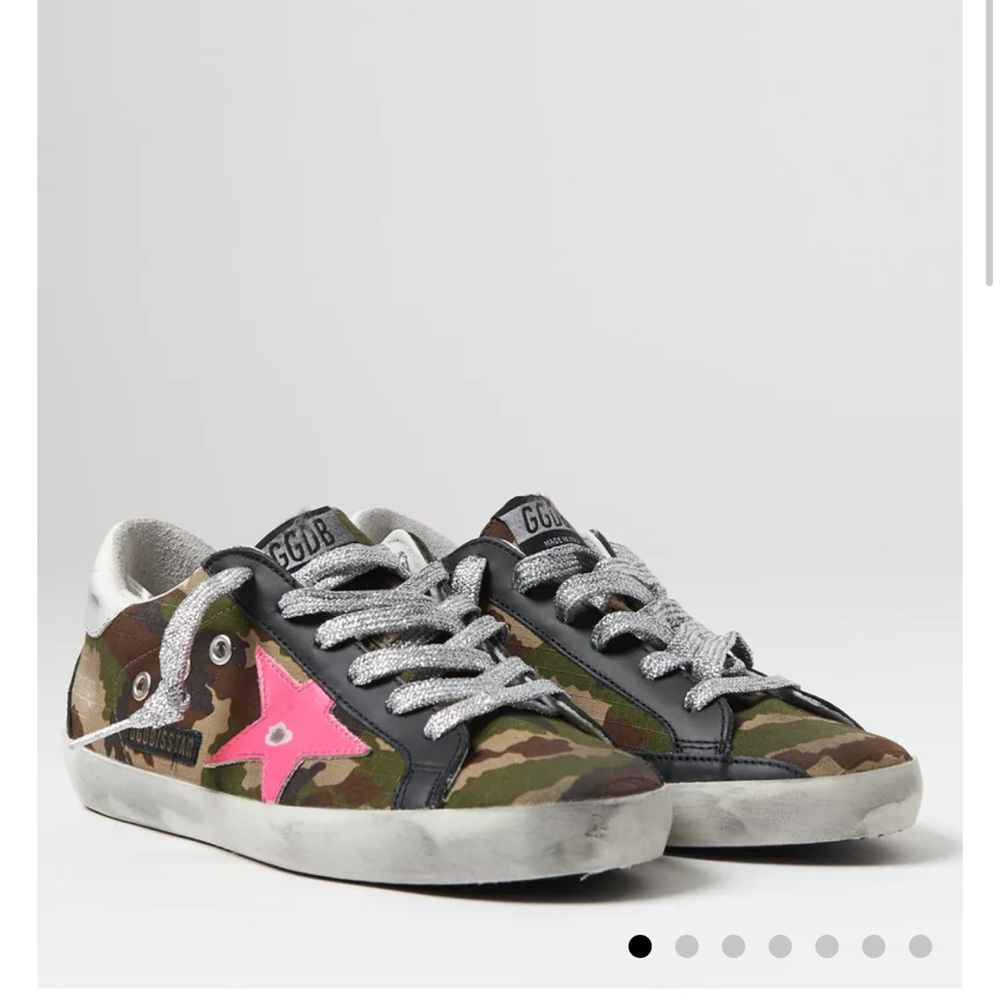 Golden goose camo sneakers